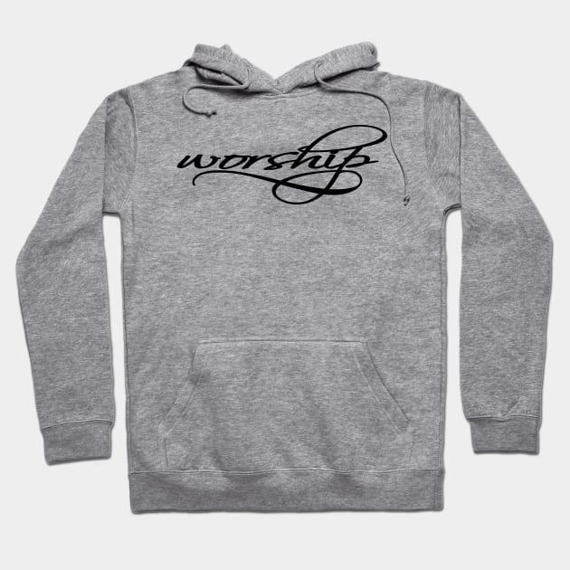 Worship Hoodie by Lifeline/BoneheadZ Apparel